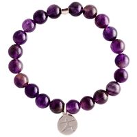 Live Light Amethyst Mala Bracelet